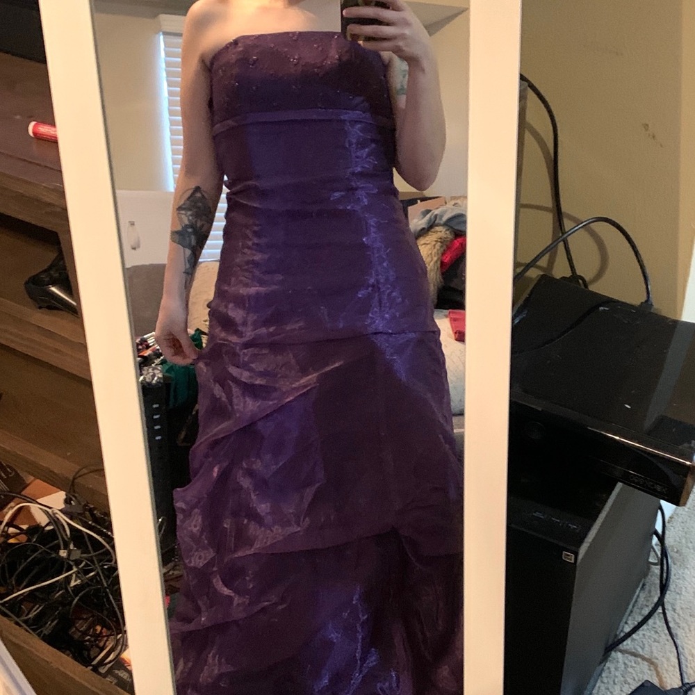 Prom dress sleeveless